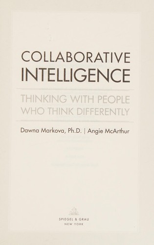 Collaborative Intelligence - Book Summary