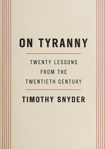 On Tyranny - Book Summary