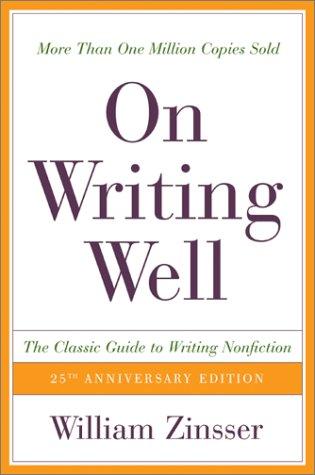 On Writing Well - Book Summary