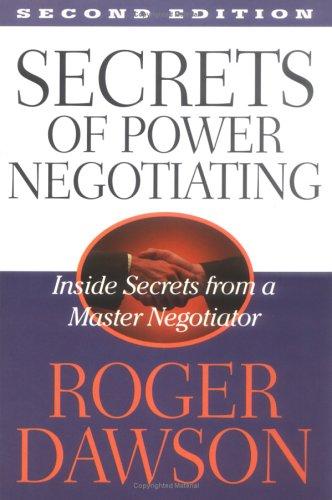 Secrets of Power Negotiating  - Book Summary