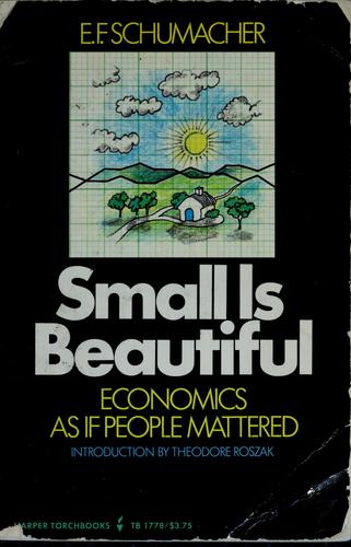 Small is Beautiful - Book Summary