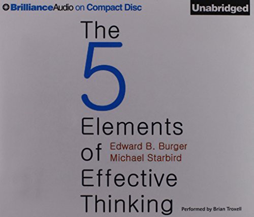 The Five Elements of Effective Thinking - Book Summary