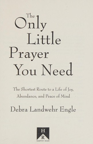 The Only Little Prayer You Need - Book Summary